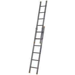 Werner 1.85m BOX SECTION D RUNG DOUBLE EXTENSION LADDER 7221818