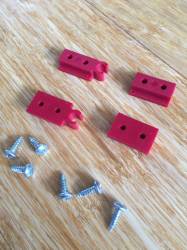 Youngman Easiway Spacemaker Retainers & Stops Components Red Bag (x2) 00795900