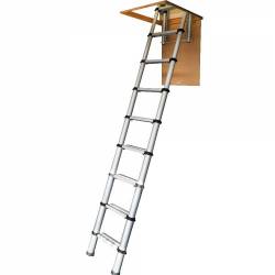 YOUNGMAN WERNER TELESCOPIC LOFT LADDER 2.9M 30100100