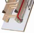 Fakro Wooden Folding Loft Ladder LWK Komfort 4 Section 280cm 3