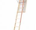 Fakro Wooden Folding Loft Ladder LWL  Extra Lux 3 Section 305cm