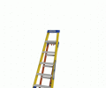 Werner LeanSafe X3 Fibreglass 3 in 1 Stepladder 75071